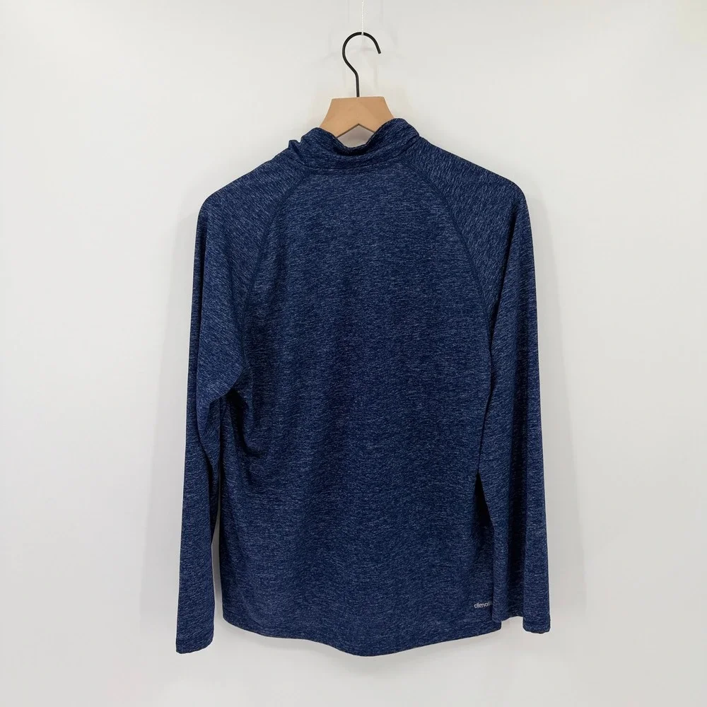 Adidas Cleveland Cavaliers Blue Pullover 1/4 Zip L NBA Performance Activewear